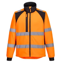 Arbeitsjacke mit hoher Sichtbarkeit wasserdicht mehrtaschig winddicht mit durchgehendem Reißverschluss Portwest CD875