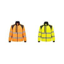 Arbeitsjacke mit hoher Sichtbarkeit mehrtaschig Stretch Portwest CD861