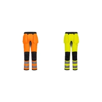 Arbeitshose mit hoher Sichtbarkeit Mehrtaschen Stretch Portwest CD889