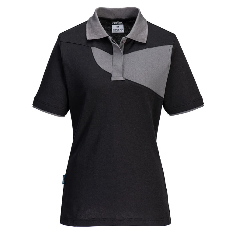 Atmungsaktives Damen-Arbeits-Polo Metalfree Portwest PW219