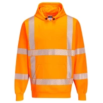 Arbeits-Sweatshirt Hochsichtbar mit Kapuze Portwest R477