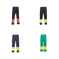 Arbeits-Hose Hochsichtbar Multitaschen Leicht Portwest L049