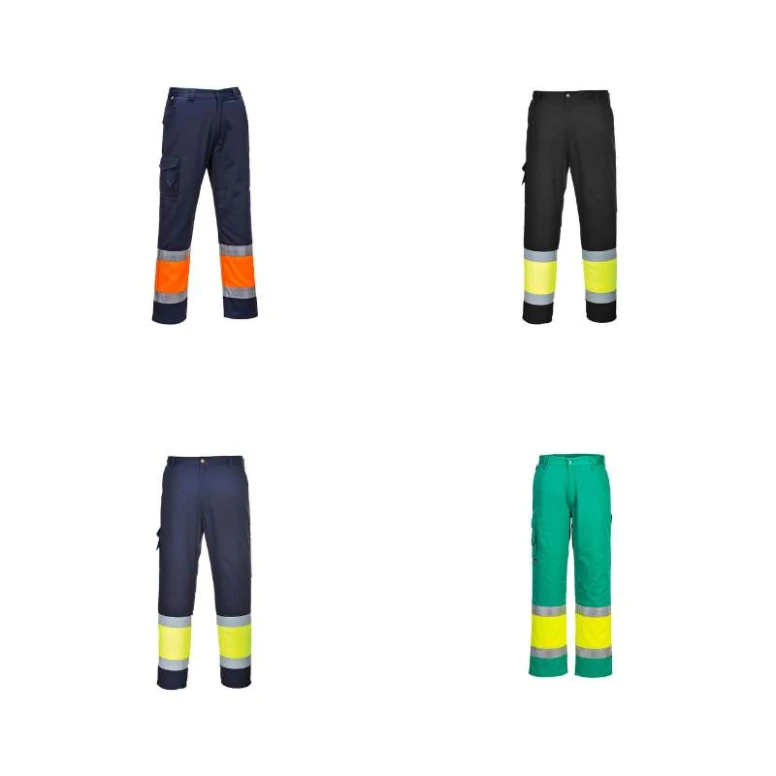 Arbeits-Hose Hochsichtbar Multitaschen Leicht Portwest L049
