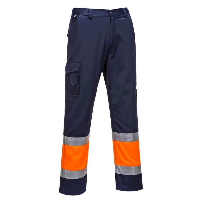 Arbeits-Hose Hochsichtbar Multitaschen Leicht Portwest L049