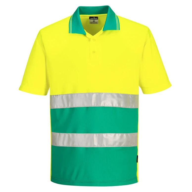 Arbeits-Polo Hochsichtbar Portwest S175