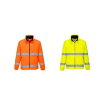 Fleecejacke Hochsichtbar Mit Voll-Reißverschluss Portwest F303