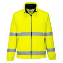 Fleecejacke Hochsichtbar Mit Voll-Reißverschluss Portwest F303