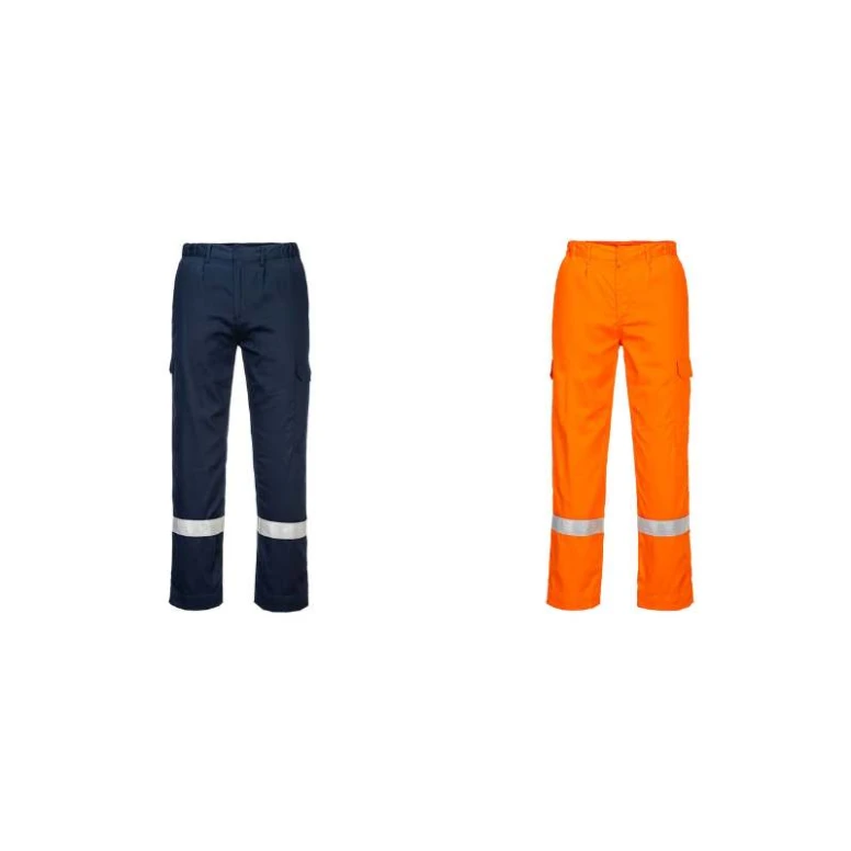 Leichte Arbeits Hose Hohe Sichtbarkeit Multitaschen Flammschutz Multi-norm Portwest FR412