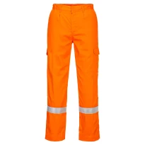 Leichte Arbeits Hose Hohe Sichtbarkeit Multitaschen Flammschutz Multi-norm Portwest FR412