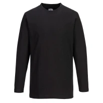 Langarm-Arbeits T-Shirt 100 % Baumwolle Portwest B196