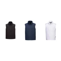 Arbeitsweste Softshell Wasserdicht mit Ganzem Reißverschluss Portwest TK22