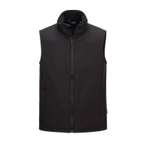 Arbeitsweste Softshell Wasserdicht mit Ganzem Reißverschluss Portwest TK22 2