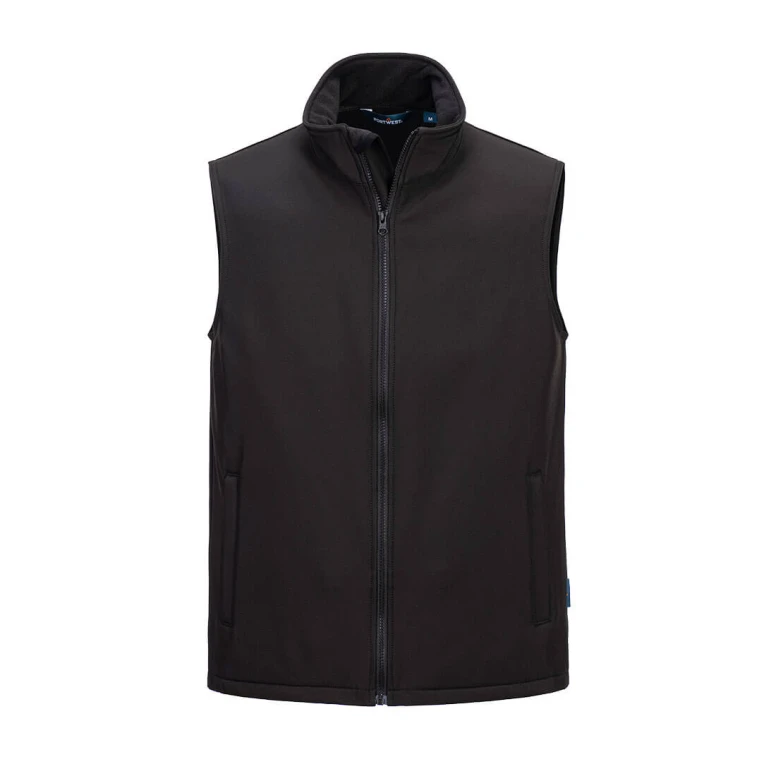 Arbeitsweste Softshell Wasserdicht mit Ganzem Reißverschluss Portwest TK22