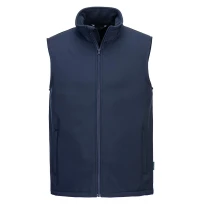 Arbeitsweste Softshell Wasserdicht mit Ganzem Reißverschluss Portwest TK22
