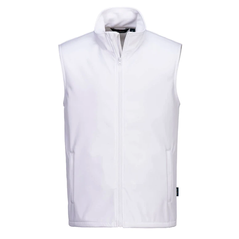 Arbeitsweste Softshell Wasserdicht mit Ganzem Reißverschluss Portwest TK22
