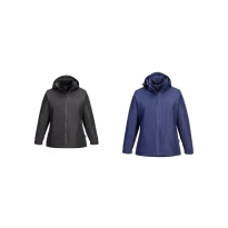Arbeitsjacke Multitaschen Wasserdicht Winddicht mit Kapuze Portwest S574