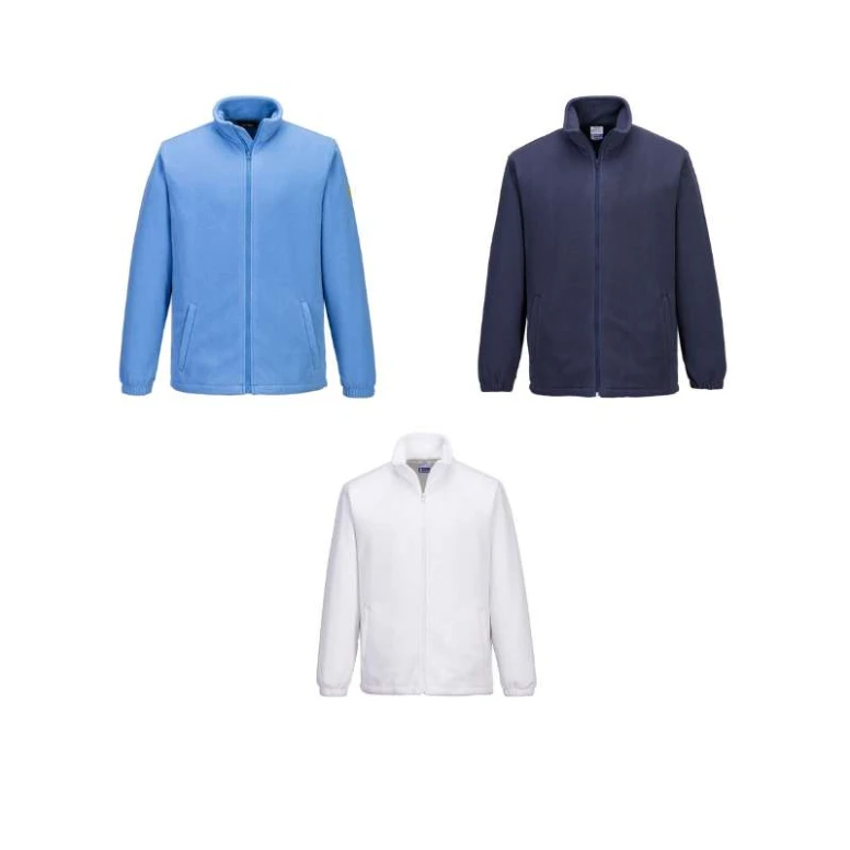 Antistatische Arbeits-Fleecejacke mit durchgehendem Reißverschluss Portwest AS26