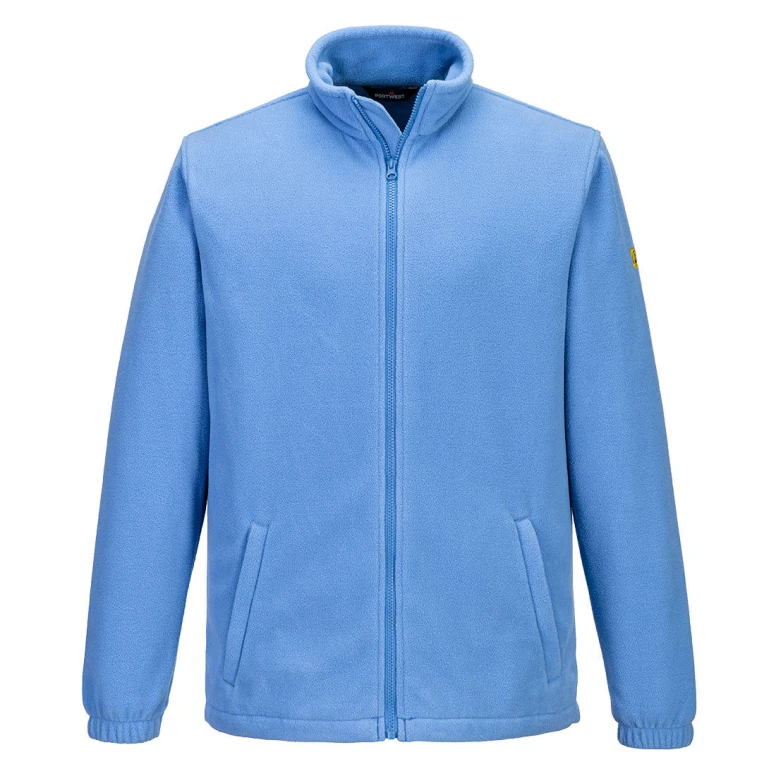 Antistatische Arbeits-Fleecejacke mit durchgehendem Reißverschluss Portwest AS26