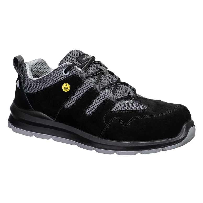Sicherheitsschuhe niedrig Portwest Trainer S1 ESD SR FO FE07