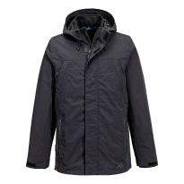 Arbeitsjacke 3 in 1 Wasserdicht Winddicht mit Mehreren Taschen und Kapuze Portwest KX366 2