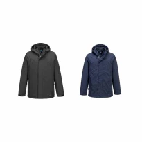 Arbeitsjacke Wasserdicht mit Mehreren Taschen und Kapuze Portwest KX364