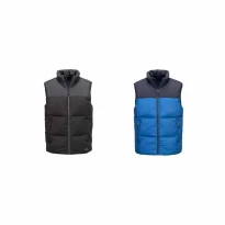 Wasserdichte Arbeitsweste mit Mehreren Taschen und Reißverschluss Baffle Portwest KX305