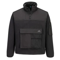 Arbeitsfleece mit Mehreren Taschen und Halb-Reißverschluss Portwest KX378 2