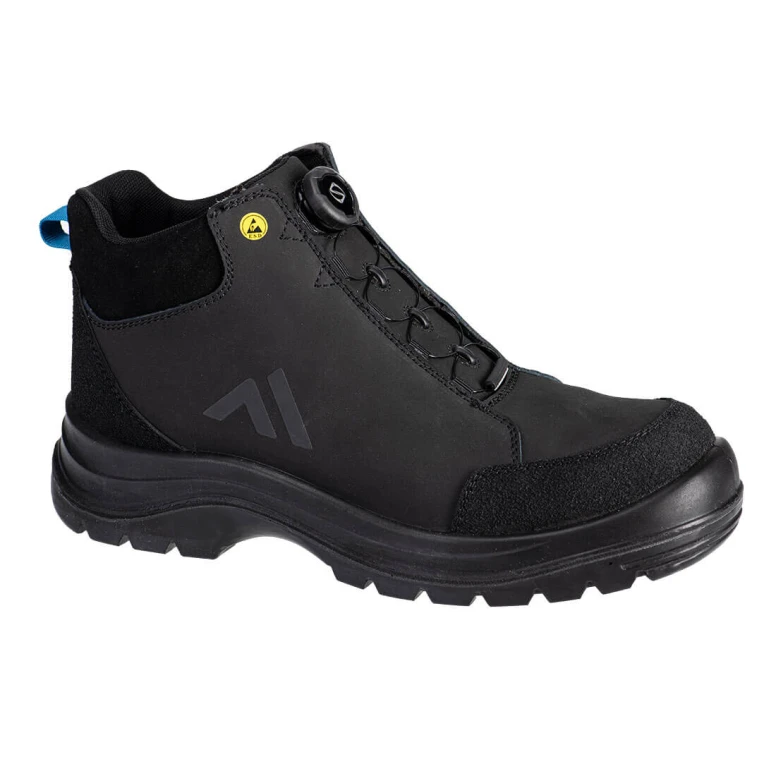 Sicherheitsstiefel mit BOA-Verschluss wasserdicht Portwest Ridge S3S ESD SR FO FE02