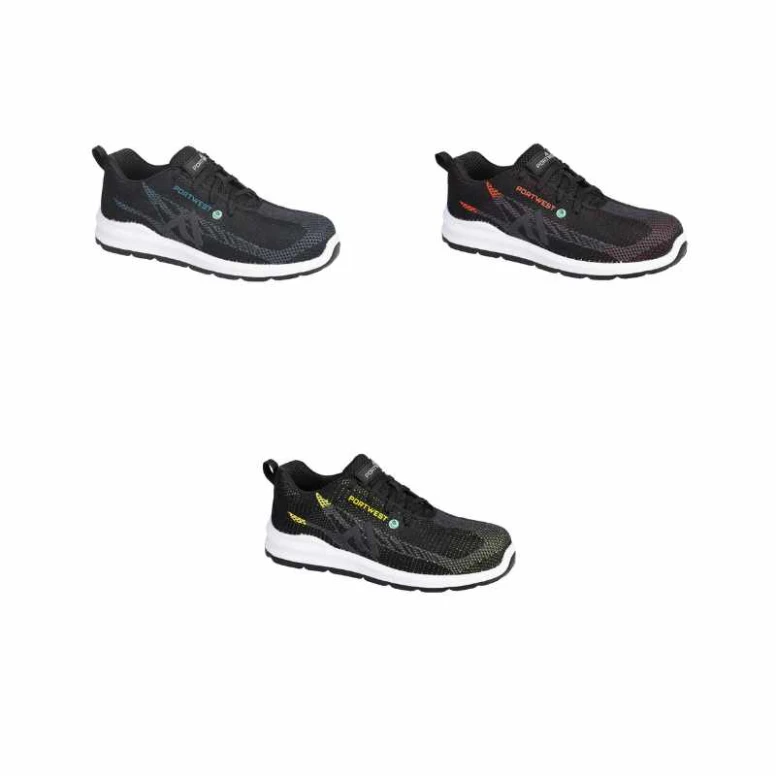 Metallfreie Sicherheitsschuhe Portwest Eco Fly S1PS SR FO FC06