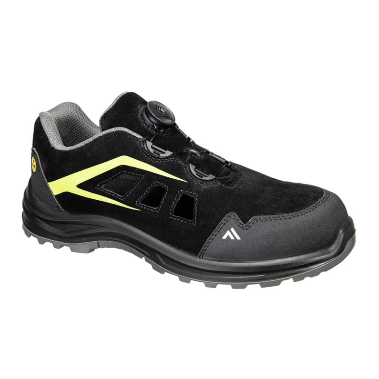 Sicherheitsschuhe Niedrig BOA-Verschluss Portwest S1 ESD SR FO FE06