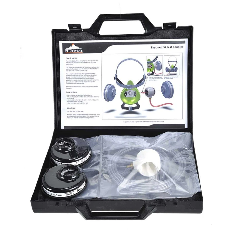 Adapter-Kit für Dichtigkeitstest mit Bajonettanschluss von Portwest P999