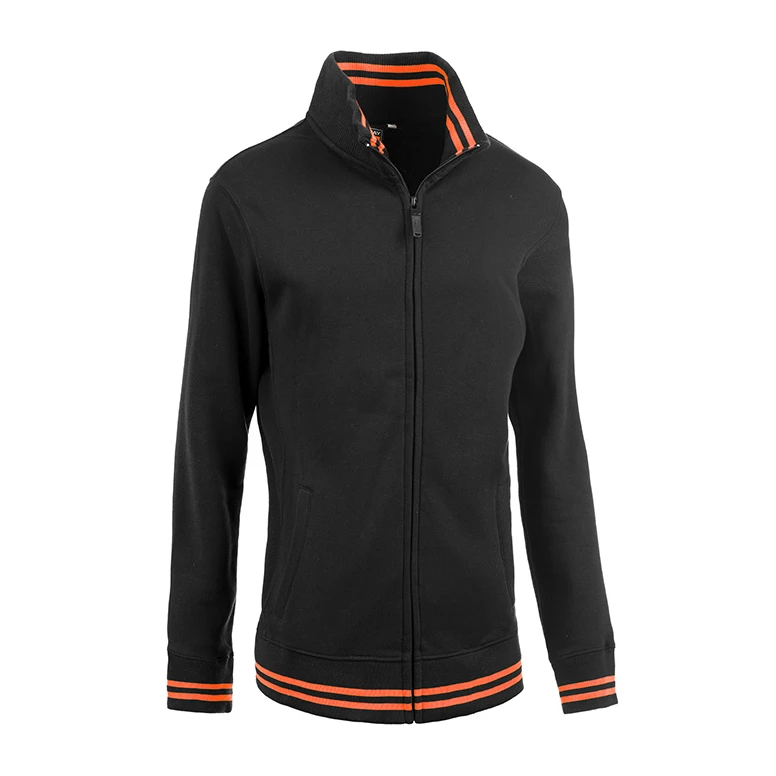 Arbeitsjacke Stretch Damen mit durchgehendem Reißverschluss Sottozero Butterfly Black Line E0932