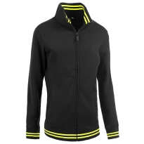 Arbeitsjacke Stretch Damen mit durchgehendem Reißverschluss Sottozero Butterfly Black Line E0932