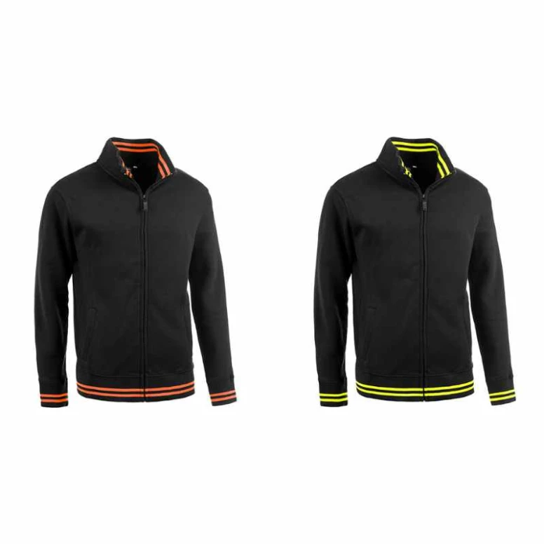 Arbeitsjacke Stretch mit durchgehendem Reißverschluss Sottozero Eagle Black Line E0931