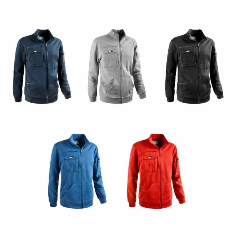 Arbeitsjacke mit Mehreren Taschen und Durchgehendem Reißverschluss Sottozero Rail 50350