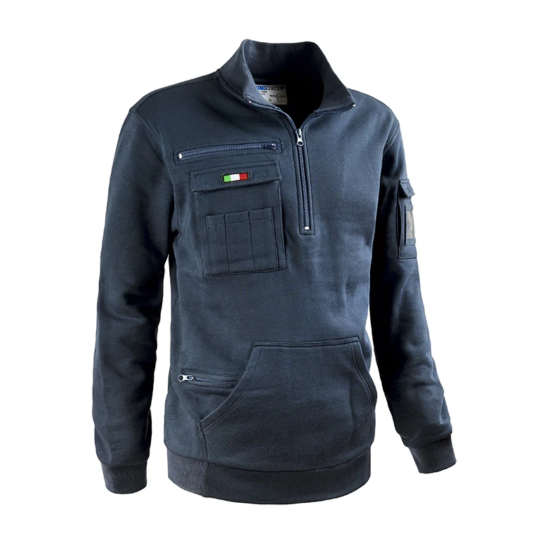 Arbeitsjacke mit Mehreren Taschen und Halb-Reißverschluss Sottozero Tank 50250