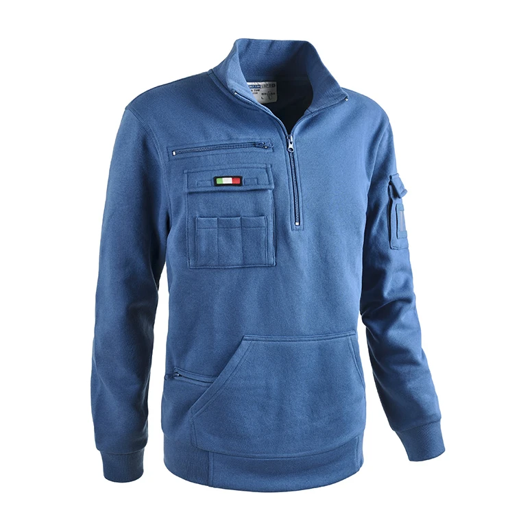 Arbeitsjacke mit Mehreren Taschen und Halb-Reißverschluss Sottozero Tank 50250