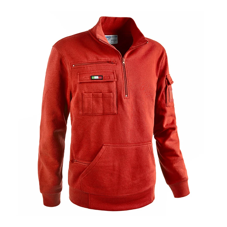 Arbeitsjacke mit Mehreren Taschen und Halb-Reißverschluss Sottozero Tank 50250