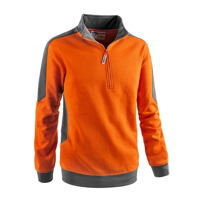 Arbeits-Sweatshirt mit Halbzipper Sottozero Patch 50180