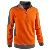 Arbeits-Sweatshirt mit Halbzipper Sottozero Patch 50180