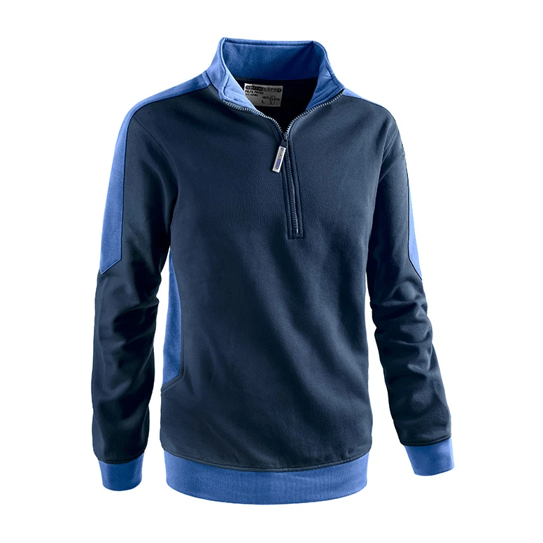 Arbeits-Sweatshirt mit Halbzipper Sottozero Patch 50180