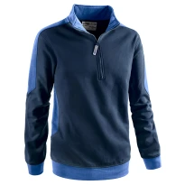 Arbeits-Sweatshirt mit Halbzipper Sottozero Patch 50180