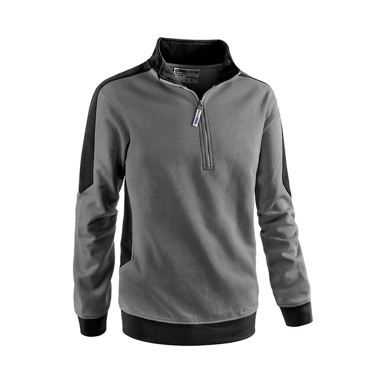 Arbeits-Sweatshirt mit Halbzipper Sottozero Patch 50180