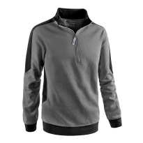 Arbeits-Sweatshirt mit Halbzipper Sottozero Patch 50180