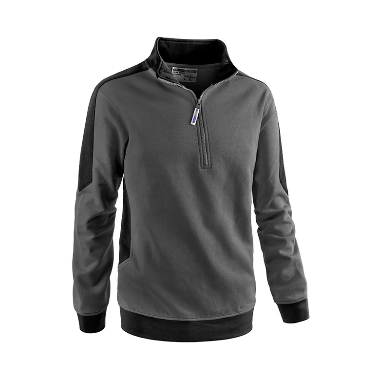 Arbeits-Sweatshirt mit Halbzipper Sottozero Patch 50180
