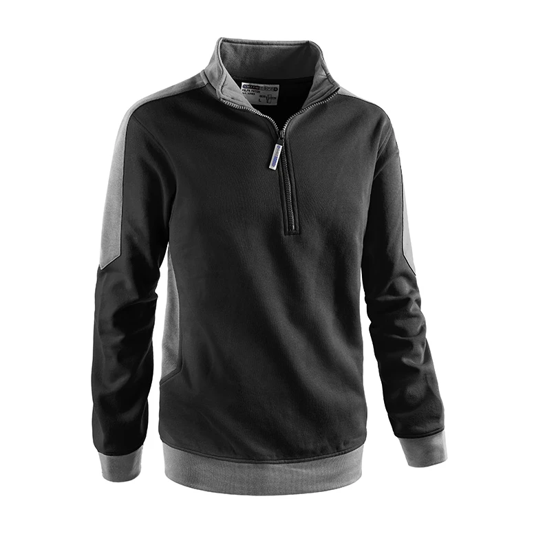 Arbeits-Sweatshirt mit Halbzipper Sottozero Patch 50180