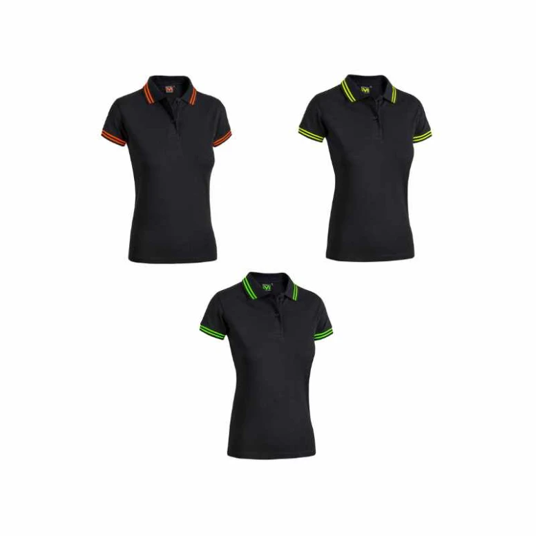 Arbeits-Polo für Damen Stretch Sottozero Sissi Black Line E0489