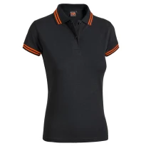 Arbeits-Polo für Damen Stretch Sottozero Sissi Black Line E0489