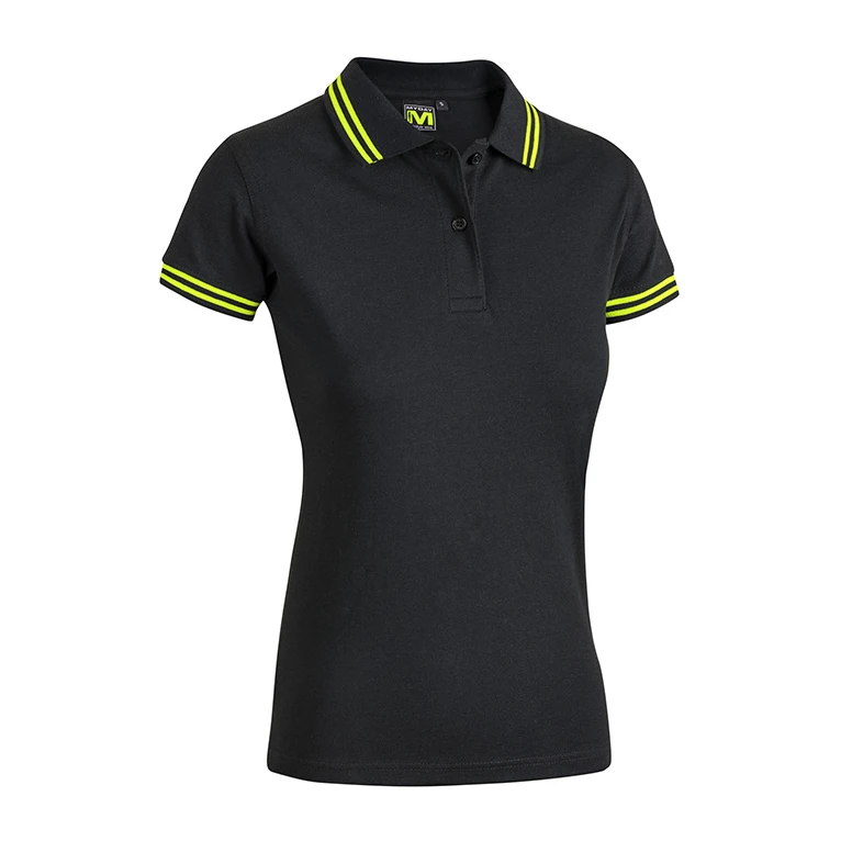 Arbeits-Polo für Damen Stretch Sottozero Sissi Black Line E0489
