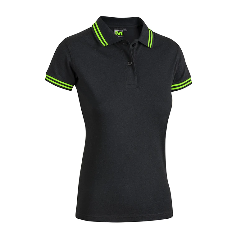 Arbeits-Polo für Damen Stretch Sottozero Sissi Black Line E0489